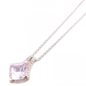 モーブッサン 750WG ローズドフランス×ダイヤ ペンダントネックレス 最新の買取相場ご紹介