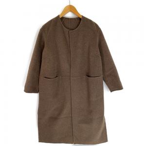 ミューズ ブラウン victorianリバーロングノーカラーコート 最新の買取相場ご紹介