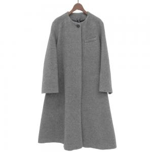 18年製 グレー モヘア ノーカラーコート 最新の買取相場ご紹介