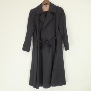 ブラック ウール ベルテッド ガウンコート 最新の買取相場ご紹介