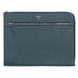 ネイビーグリーン EVOLUZIONEレザー製ドキュメントケース 最新の買取相場ご紹介