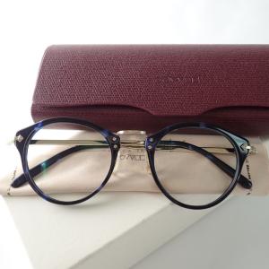 オリバーゴールドスミス ネイビー×ゴールド OP-505 雅 メガネ 最新の買取相場ご紹介
