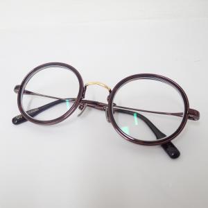 オリバーゴールドスミス Clef-2  ボルドー 丸メガネ 最新の買取相場ご紹介