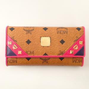MCM ベージュピンク ヴィトセス MYL AVI11 PK001 フラップ 長財布 最新の買取相場ご紹介