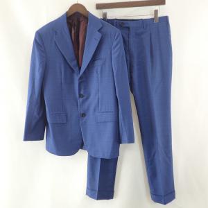 キートン ブルー UA89K07P00301P ウール グレンチェック スーツ 最新の買取相場ご紹介