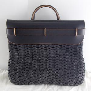 ILMICIO　黒 バゲッタレザー メッシュトートバッグ 最新の買取相場ご紹介