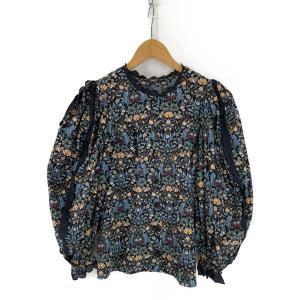 セブンテンバイミホカワヒト 5A101 ネイビー スカラッププリントブラウス 最新の買取相場ご紹介
