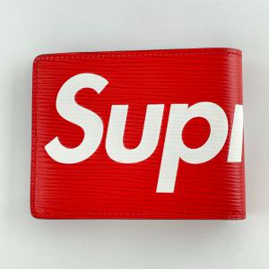 ルイヴィトン×Supreme 17年製 エピ M67717 ポルトフォイユスレンダー 最新の買取相場ご紹介
