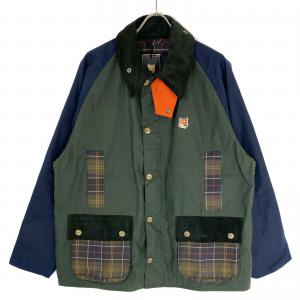 バブアー×メゾンキツネ BEAUFORT WAX パッチワークジャケット 最新の買取相場ご紹介