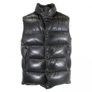 クロムハーツ 黒 スエード クロスボタン8個付きベスト 正規品 クロム