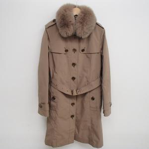 バーバリー ブラウン系 フォックスファー ダウンライナー付きコート 最新の買取相場ご紹介