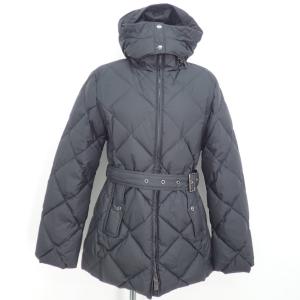 バーバリー ブラック ベルト付きキルティングダウンコート 最新の買取相場ご紹介