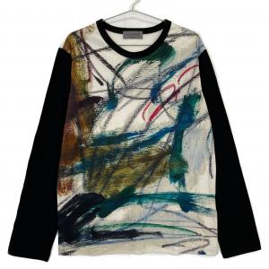 ヨウジヤマモト HZ-T43-080 YUUKA ASAKURA インクジェットプリントロングスリーブTシャツ 最新の買取相場ご紹介