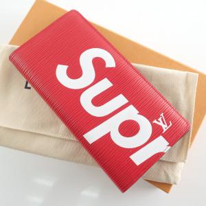 ルイヴィトン×シュプリーム 17年 エピ ポルトフォイユブラザロングウォレット 最新の買取相場ご紹介