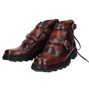 ベルルッティ パティーヌ ALPINO/アルピノ ダブルモンク レザーブーツ 最新の買取相場ご紹介