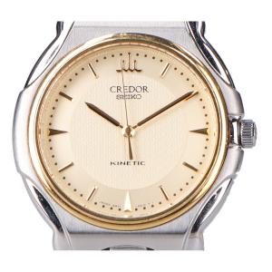 セイコー クレドール GCLF994 4M71-0A10 ベゼル18KT キネティック クオーツ 腕時計 最新の買取相場ご紹介