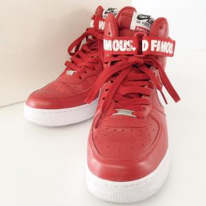 ナイキ×シュプリーム 赤 エアフォース1HIGH 698696 スニーカー 最新の買取相場ご紹介