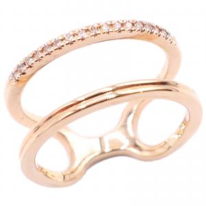 ヒロタカ K10 0.08ct Beluga ダイヤモンド ダブルライン リング 最新の買取相場ご紹介