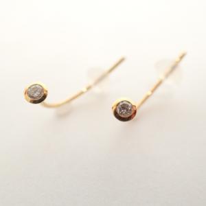 ヒロタカ K18 0.08×2 0.6g ダイヤモンドショートアローピアスセット 最新の買取相場ご紹介