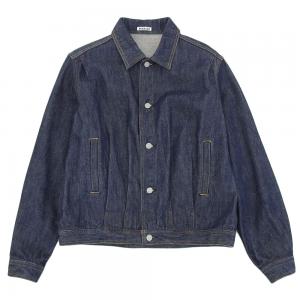 オーラリー A21AB03DM 21AW WASHED HARD TWIST DENIM BLOUZON 最新の買取相場ご紹介