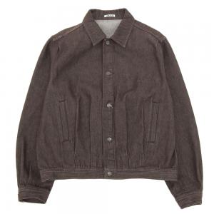 オーラリー A21AB03DM ブラウン WASHED HARD TWIST DENIM BLOUZON 最新の買取相場ご紹介
