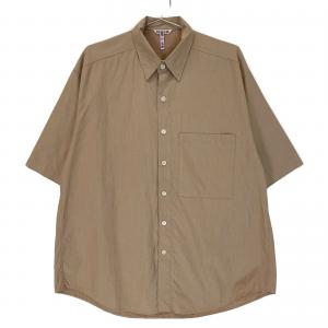 ベージュ A23SS03TN WASHED FINX TWILL BIG HALF SLEEVED SHIRT 最新の買取相場ご紹介