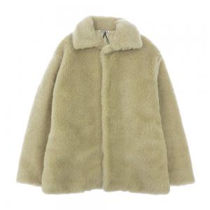 オーラリー A21AB01WB ベージュ Shetland Wool Boa Big Blouson 最新の買取相場ご紹介