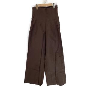オーラリー 23SS ブラウン A23SP06LW HIGH DENSITY FINX LINEN WEATHER PANTS 最新の買取相場ご紹介