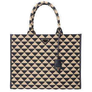 プラダ シンボル エンブロイダリーファブリック ラージハンドバッグ 最新の買取相場ご紹介