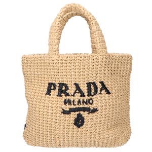 プラダ 1BG422 ベージュ ラフィアトートバッグ 最新の買取相場ご紹介