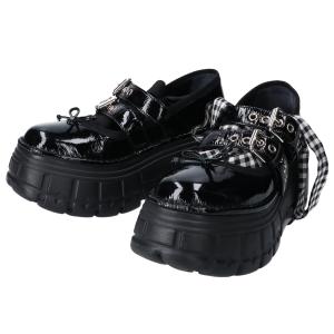 ミュウミュウ 691 パテント Wストラップ アシメアンクルリボン チャンキーヒールシューズ 最新の買取相場ご紹介