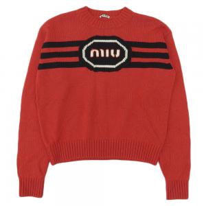 ミュウミュウ MML311 ロゴ レッド ニット 最新の買取相場ご紹介