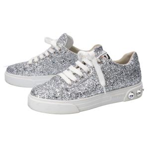 ミュウミュウ シルバー スパンコール ヒールビジュースニーカー 最新の買取相場ご紹介