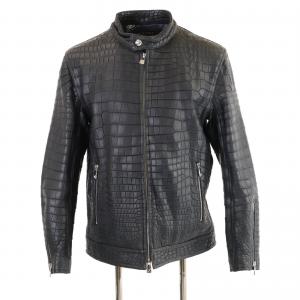 ゼルパリ ブラック クロコダイル シングルライダースジャケット 最新の買取相場ご紹介