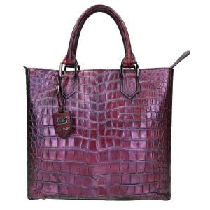 ゼルパリ ボルドー クロコダイル サイドマチ トートバッグ 最新の買取相場ご紹介