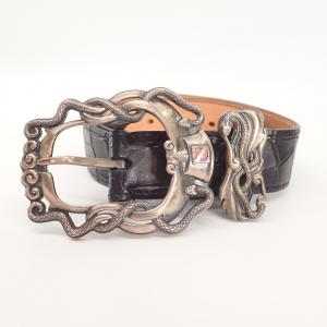 ゼルパリ ブラック クロコダイル シルバーバックル ベルト 最新の買取相場ご紹介