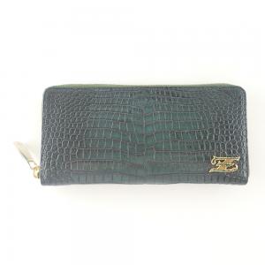 ゼルパリ グリーン クロコ シングルファスナー スクリプト 財布 最新の買取相場ご紹介