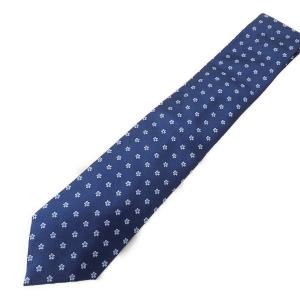 アンジェロフスコ ネイビー シルク 小花柄 ネクタイ 最新の買取相場ご紹介