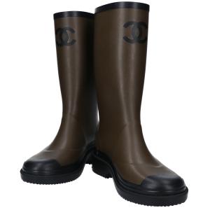 シャネル G45838 ココマーク レインブーツ 最新の買取相場ご紹介