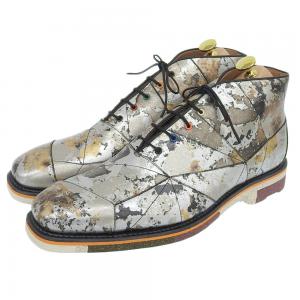 スコッチグレイン シルバー ST6350 雅 引箔 西陣織技法 スパイダー レザーチャッカブーツ 最新の買取相場ご紹介