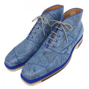 スコッチグレイン ブルー ST6349 粋 墨流し染め スパイダー レザーチャッカブーツ 最新の買取相場ご紹介