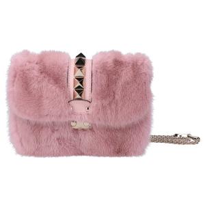 ヴァレンティノ ピンク ミニグラム ミンクファー チェーンショルダーバッグ 最新の買取相場ご紹介