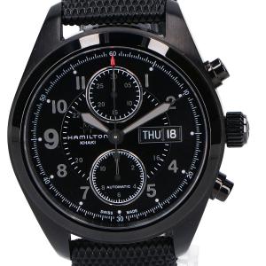ハミルトン H716260 ブラック カーキフィールド オートクロノグラフ 最新の買取相場ご紹介