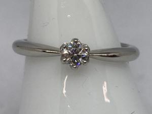 ヴァンドーム青山 Pt950 0.13ct ダイヤリング 2.4g 最新の買取相場ご紹介