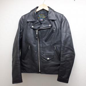 ショット×ジャーナルスタンダード別注 ブラック 613JS 牛革 ダブルライダース 最新の買取相場ご紹介