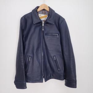 ショット×B&Y別注 ネイビー シングルライダースジャケット 最新の買取相場ご紹介