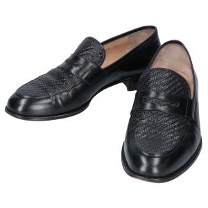 タニノクリスチー ブラック 108786 カーフ メッシュ切り替え コインローファー 最新の買取相場ご紹介