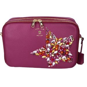 ADMJ ボルドー 星型スワロフスキー スクエアショルダーバッグ 最新の買取相場ご紹介