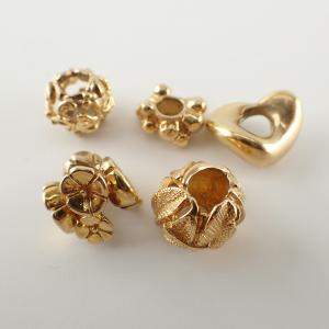 トロールビーズ K18 チャーム 計5点 最新の買取相場ご紹介