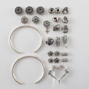 トロールビーズ シルバーチャーム･スワンロック･バングル 計25点 最新の買取相場ご紹介